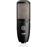 AKG Pro Audio P220 Vocal Condenser Microphone, Black