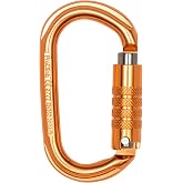 ProClimb Triple Lock True Oval Aluminum Carabiner by ProClimb