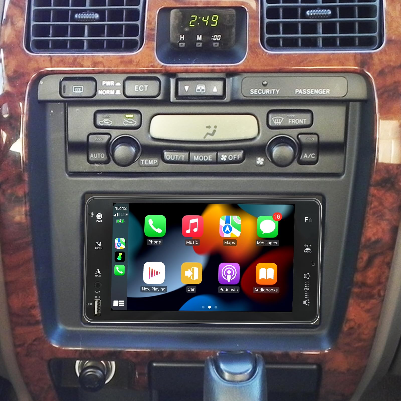 Photo 1 of Radio for Toyota 4runner 1996 1997 1998 1999 2000 2001 2002 Radio Stereo Upgrade Wireless Carplay & Android Auto 7 Inch IPS Touch Screen WiFi GPS BT FM Backup Camera SWC(Not Support JBL)