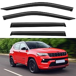 YQAUTEC Window Visors Rain Guards Shield for