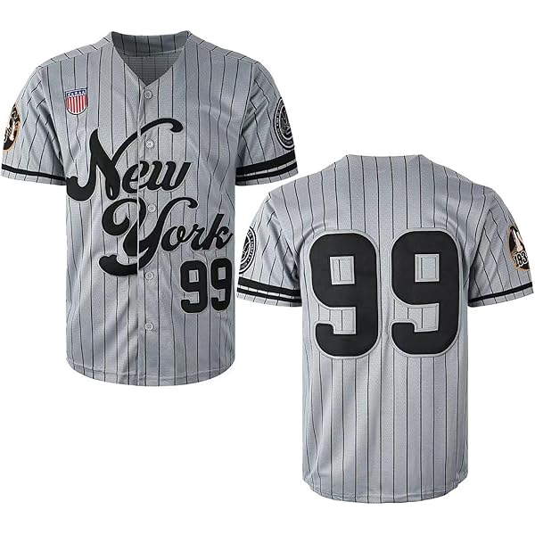 Baseball Jersey Kxybz Unisex Retro 90s Inspired Bel Air 23 Print