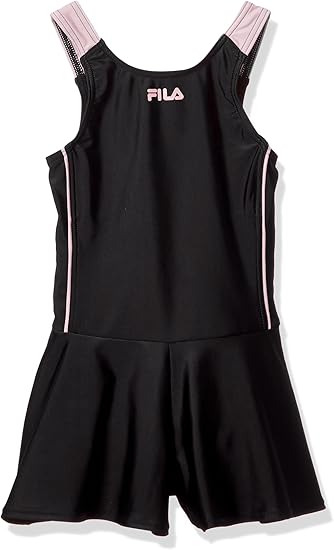 Amazon Co Jp フィラ ロゴデザインワンピース水着 ガールズ 服 ファッション小物