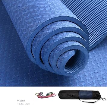 JIUYITECH Colchonetas de Yoga, 183 * 66 cm alargadas ...