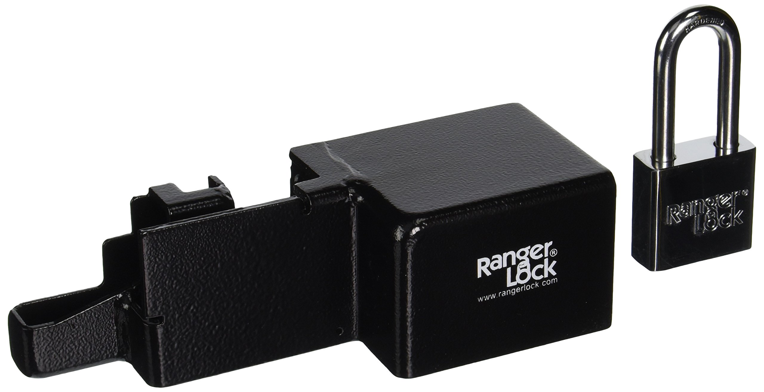 Ranger Lock RGRU-0L Rollup Lock Guard with 2-Inch Hardened Steel Lock