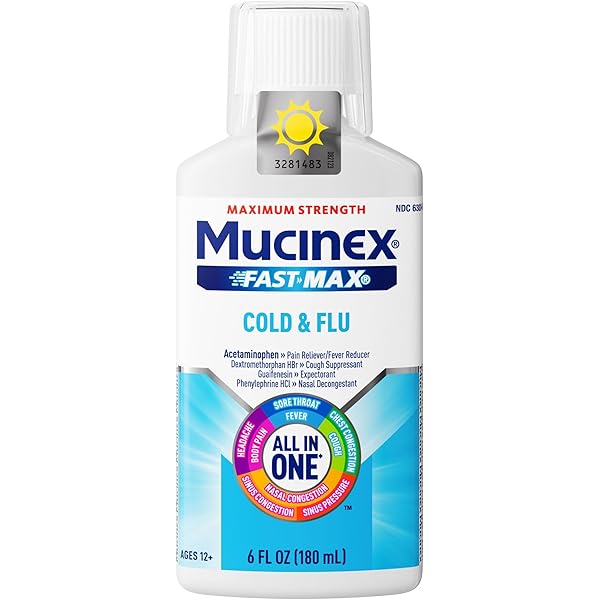 Amazon.com: Mucinex Fast-Max Maximum Strength All-in-One Cold