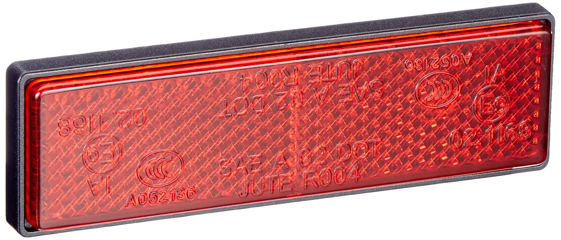 Reflector Square Rear Red