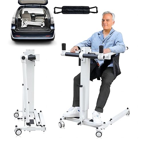 HNZXIB Electric Patient Transfer Lift Chair,Wheelchair to Car Transfer ...