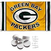 Green Bay Packers Gold Banner and Tapestry Wall Tack Pads