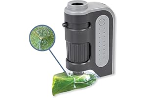 Carson Micro Brite Plus 60X-120X LED Lighted Pocket Microscope