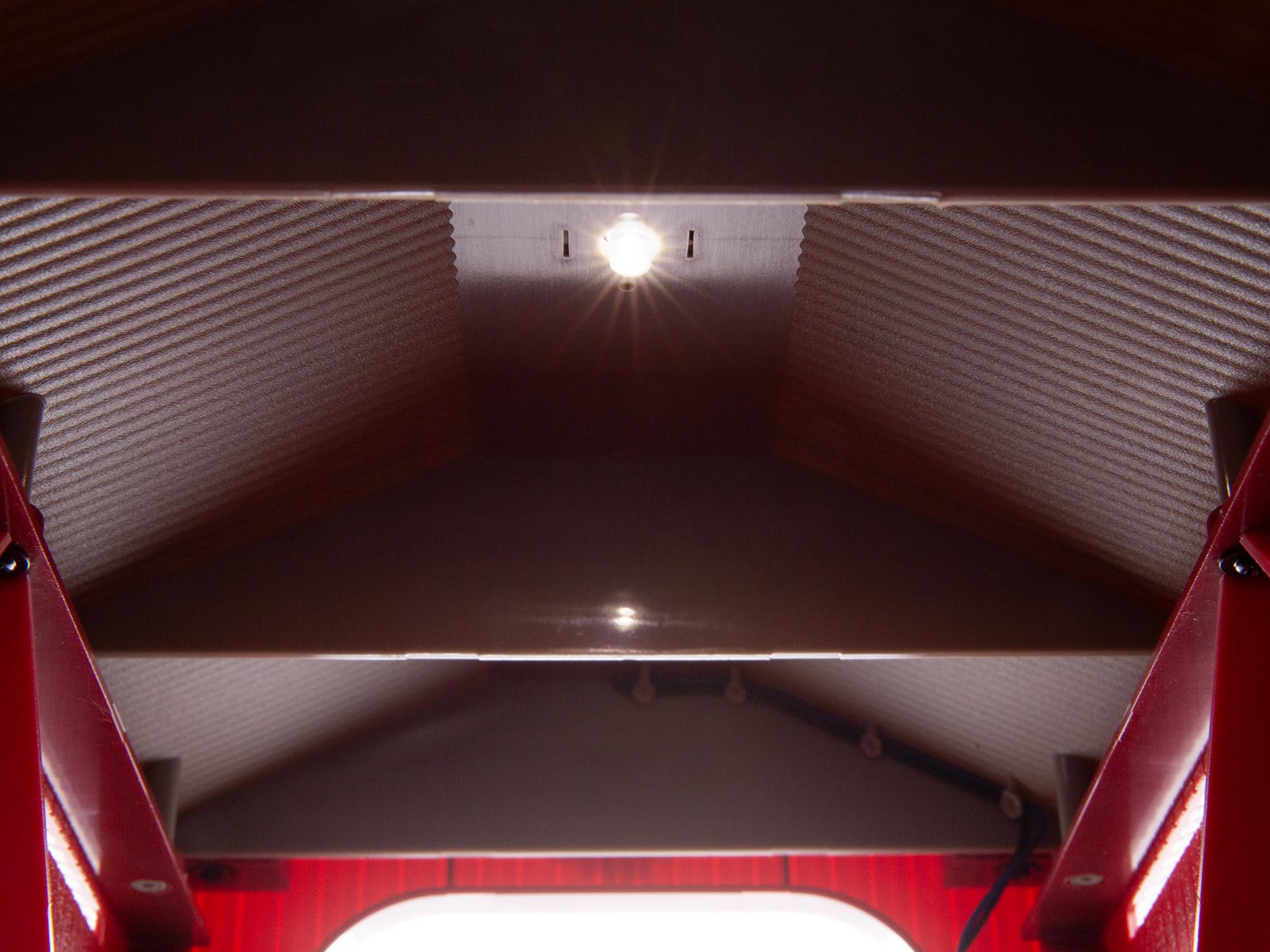 Lionel Christmas, Electric O Gauge Model Train Accessories, Lighted Christmas Half Covered Bridge (1929090)