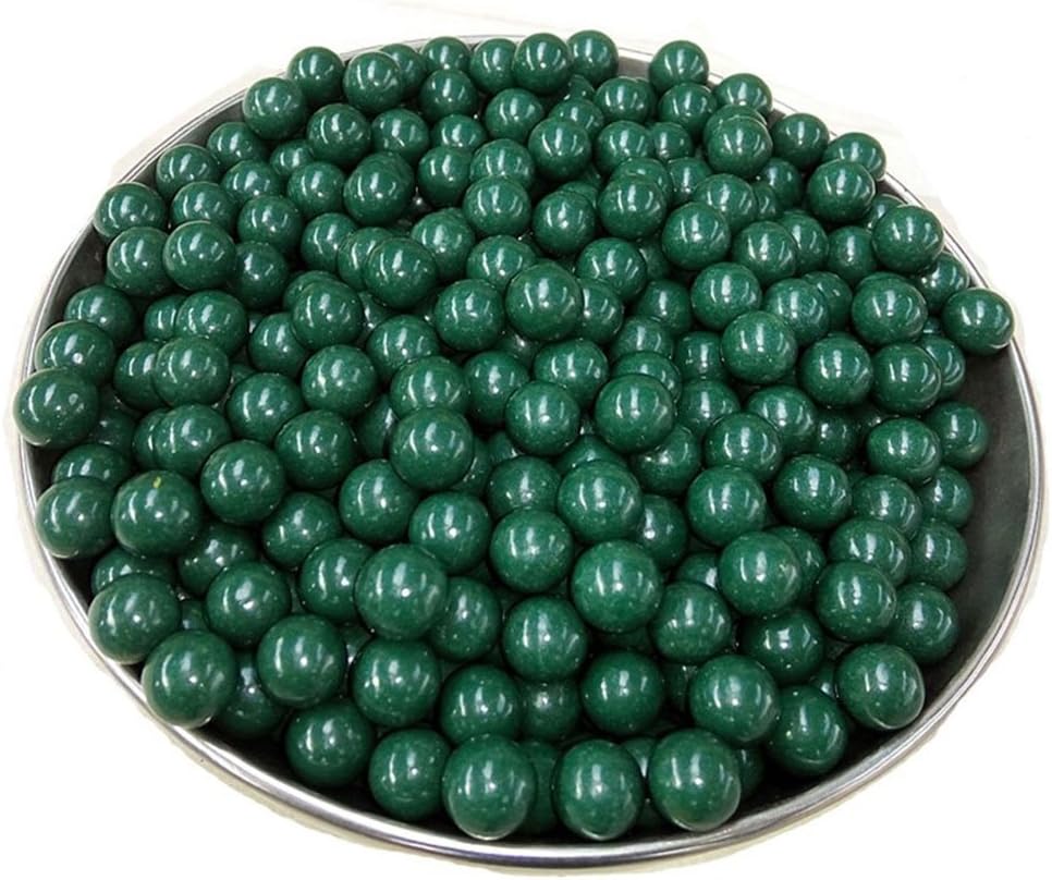 liye Hard Clay Ball Slingshot Ammo 3/8 (10mm) Slingshot Balls 500pcs (green)