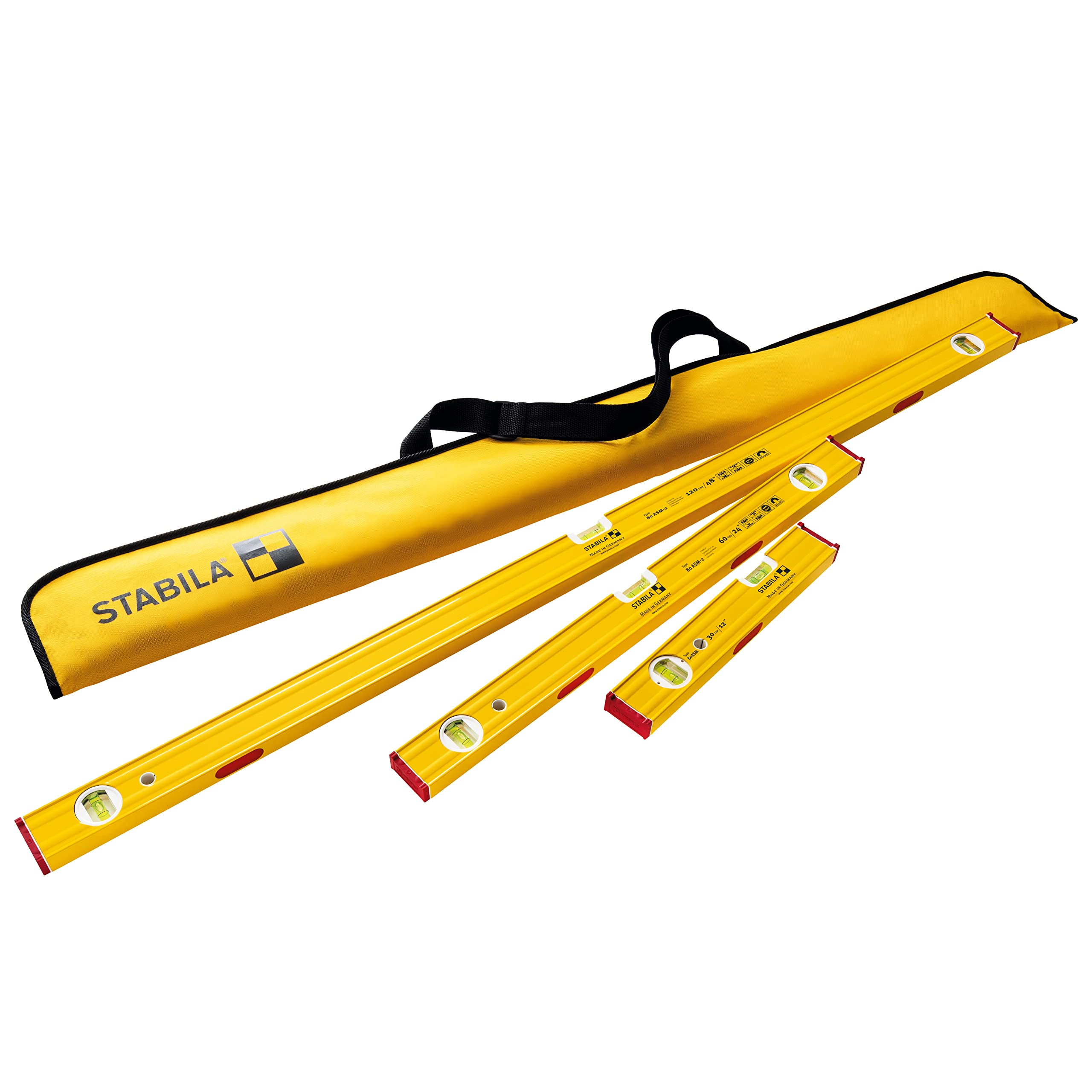 Stabila 80 ASM Pro Level 19716 Set, 4 Piece