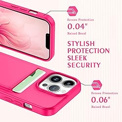 Petocase for iPhone 13 Pro Wallet Case Card Holder