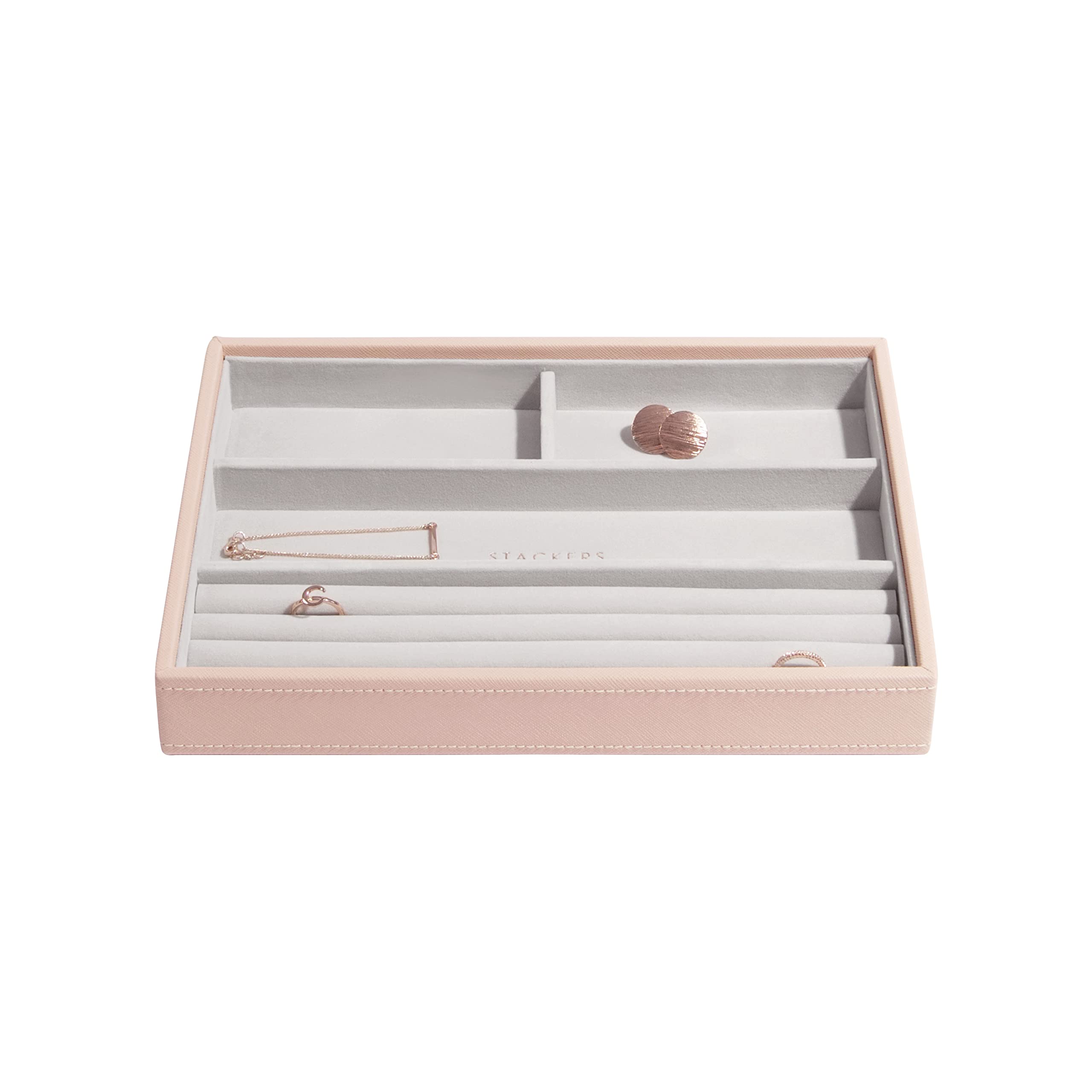 Stackers Blush Classic Medium Jewellery Box Ring/Bracelets Layer