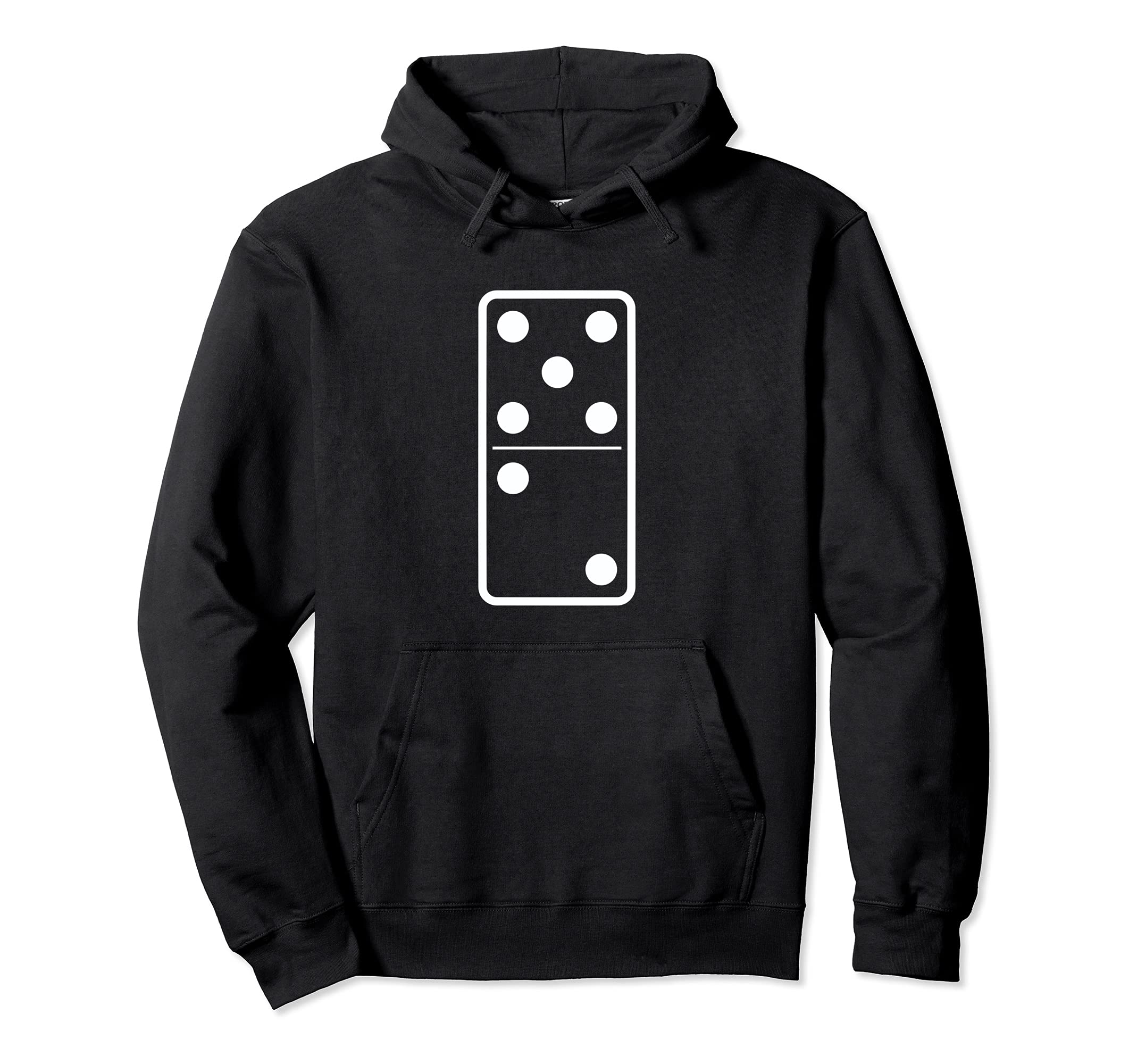 Domino Costume 5 2 Halloween Group White Pullover Hoodie