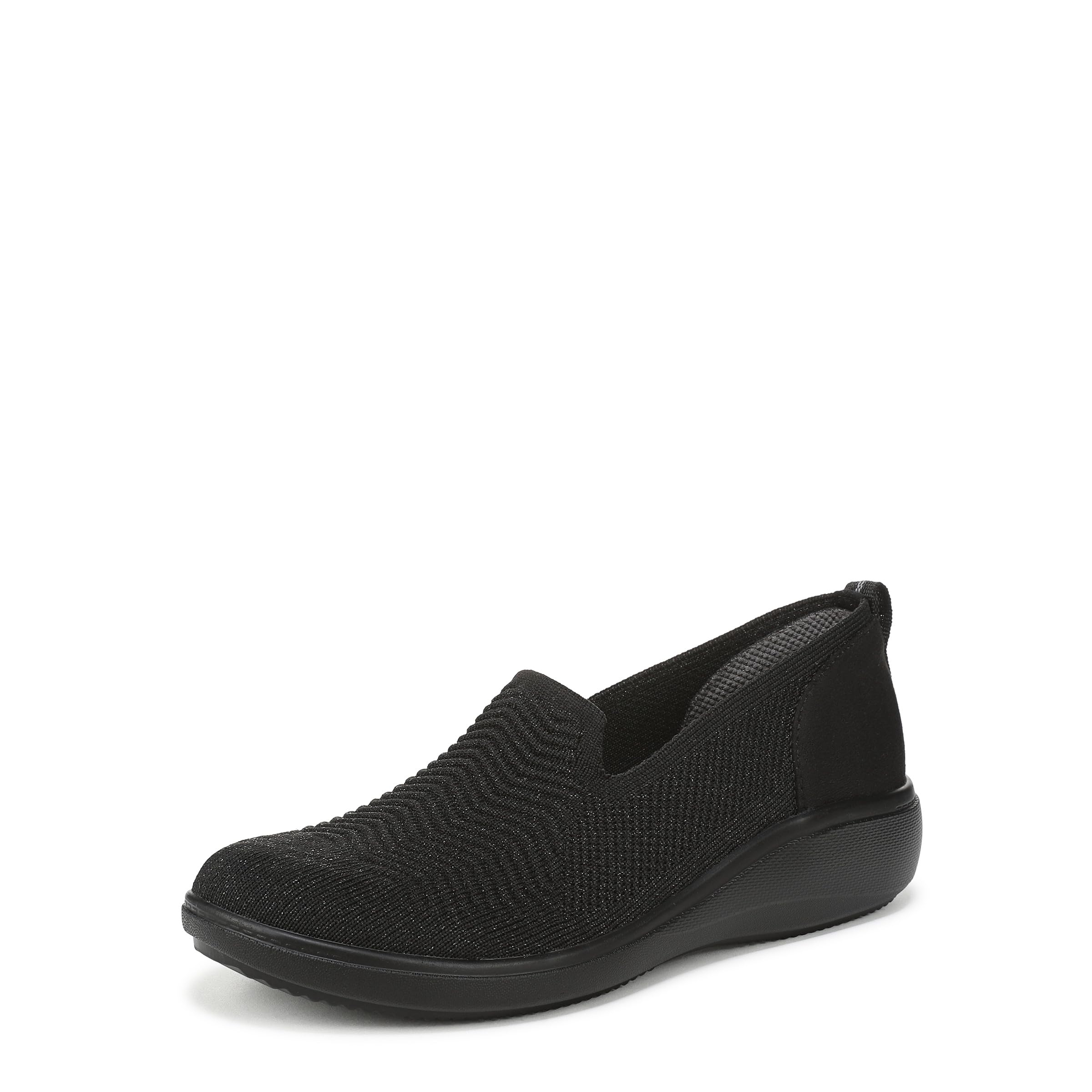 LifeStride Women’s Boulevard Sneaker Black 6 W
