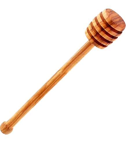 Honey Dipper Sticks Glass Honey Spoon 2PCS Honey Dipper Sticks Stirring Sticks Clear Glass Stirrers 6 Inch Honey Dipper Honey Spoon Stick For Honey - View #3