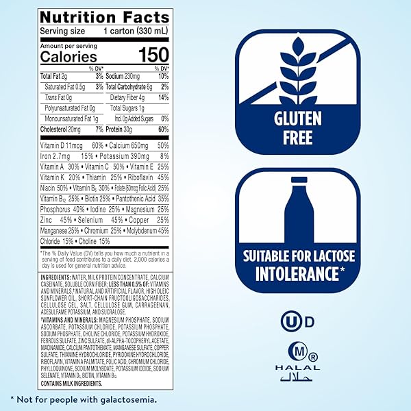 ENSURE MAX PROTEIN SHAKE | FRENCH VANILLA | MEAL SUPPLEMENT SHAKE | READY TO DRINK | 30G PROTEIN FOR MUSCLE BUILDING | 1G SUGAR, 4G FIBER | 11 FL OZ – 12 PACK