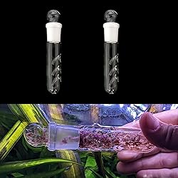 2 Pack 3 Holes Planaria Trap for Aquarium Bristle