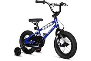 vollsch 12 14 16 20 Inch Kids Bike BMX Style Bicycle with Training Wheels for 2-14 Years Old Toddlers Boys Girls Coaster Brake Multiple Colors