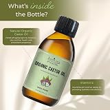 Essican Purelife Castor Oil Organic Hexane Free 100ml Glass Bottle view 4