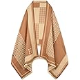 EXTREE Scarfs for Women Pashmina Silky Shawl Wrap for Evening Dressing Blanket Open Front Poncho Cape