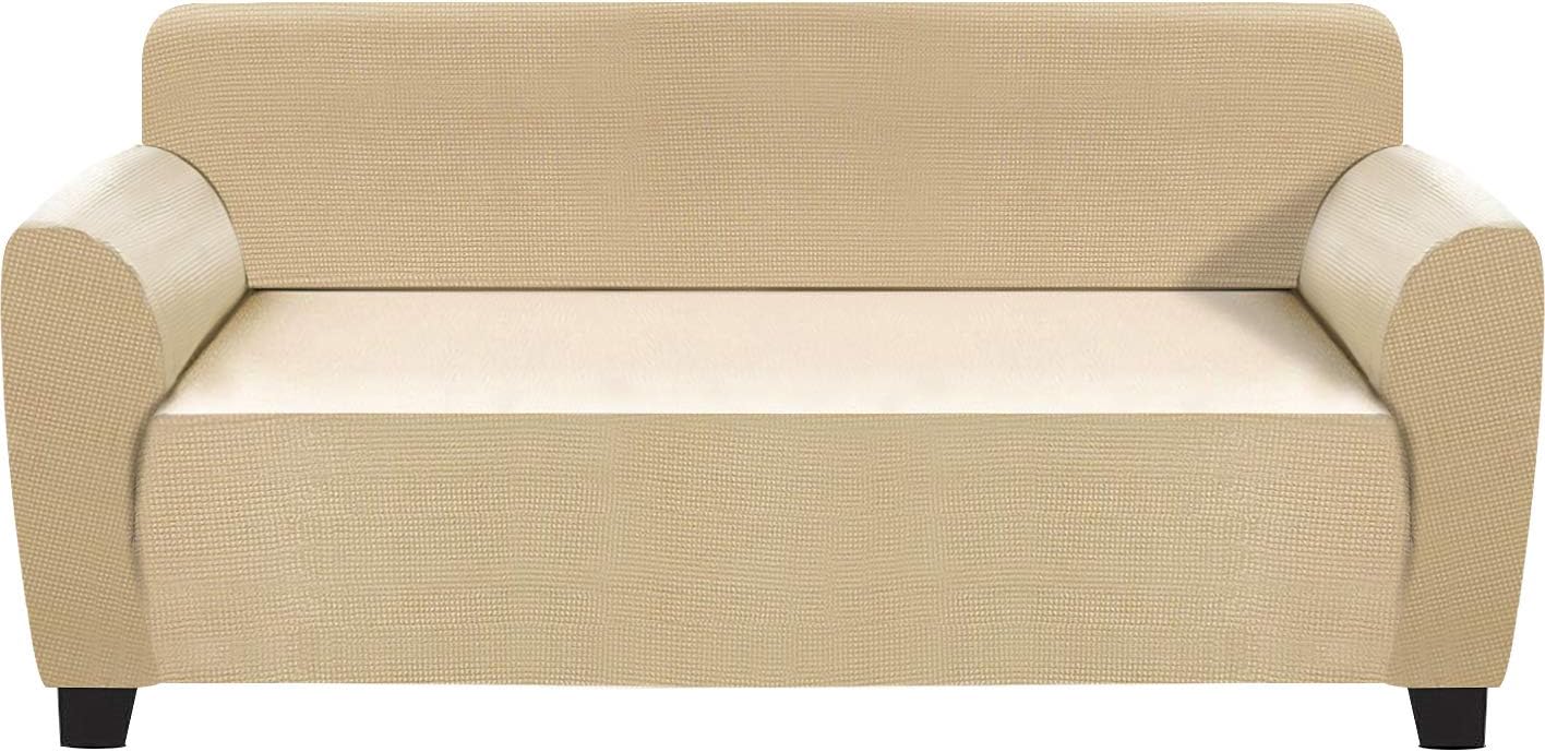 YEMYHOM High Stretch Large Couch Covers Jacquard Oversized