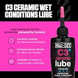 Muc-Off C3 Wet Chain Lube Ceramic bike oil 120ml UV Dye view 2
