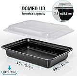 Igluu Meal Prep Containers Reusable 30 Pack 828ml Lids Microwave Safe view 5