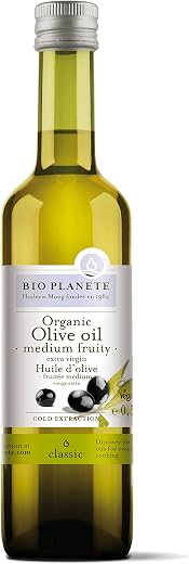 BIOPLANETE有機エキストラヴァージンオリーブオイル ミディアムフルーティー 500ml コールドプレス(低温圧搾)製法