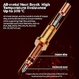 Creality K1 Max Ceramic Heating Block Kit Copper Alloy Steel Heat Break High view 6