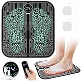 VFU Transcutaneous Electrical Nerve Stimulator for Pain Relief, EMS Foot Massager for Increase Local Blood Circulation,EMS Foot Stimulator Temporarily Reduce Lower Extremity Pain.