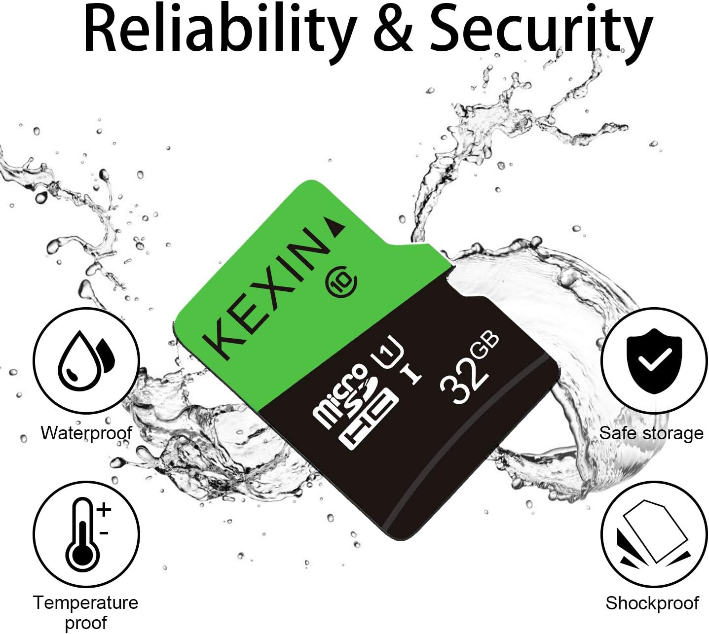 KEXIN 32GB Micro SD Card 32 GB Class 10 Ultra Micro SDHC