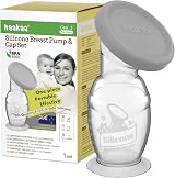 haakaa Manual Breast Pump with Suction Base and Silicone Cap 4oz/100ml