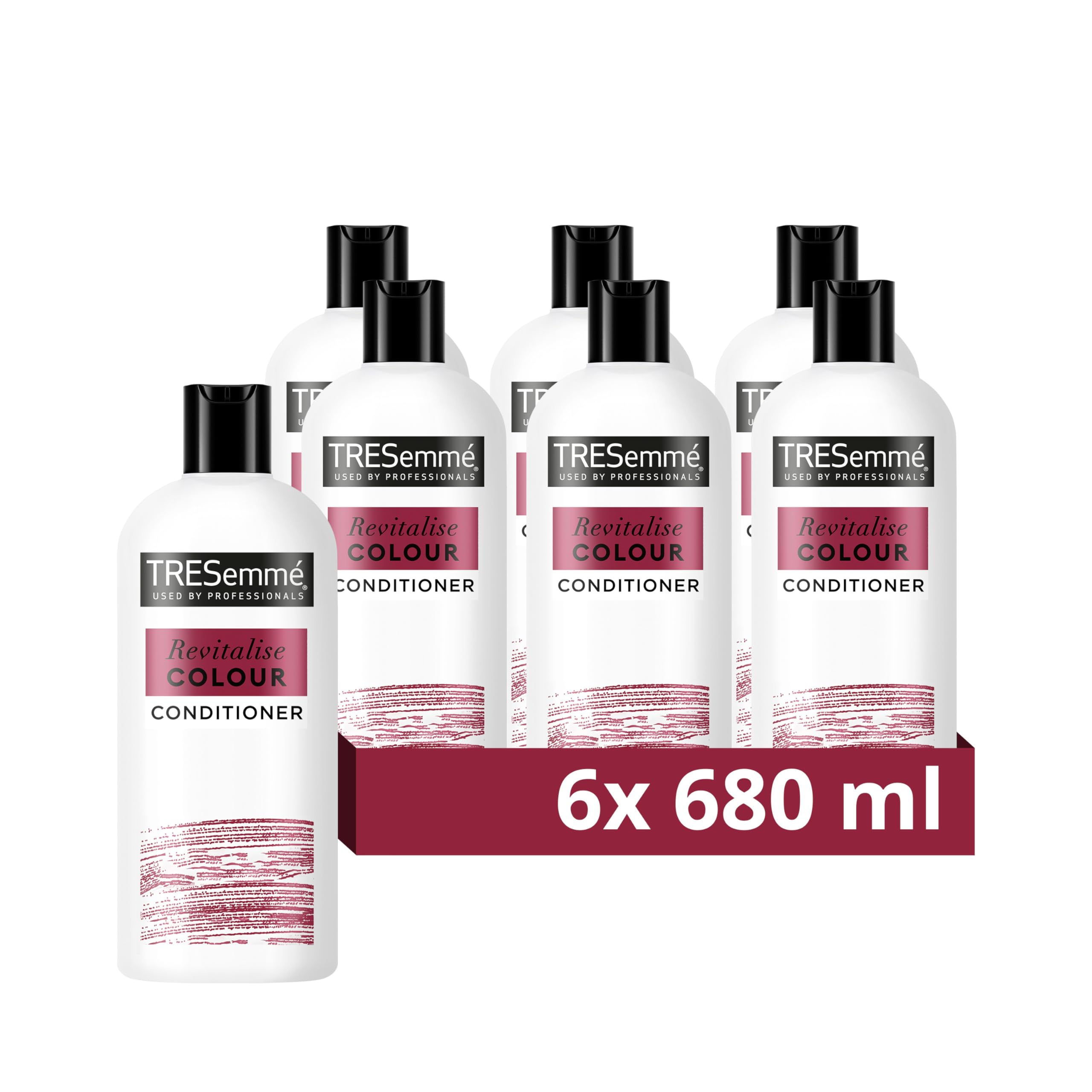 TRESemmé Revitalise Colour Conditioner up to 12 weeks of colour vibrancy* for coloured hair 6x 680 ml
