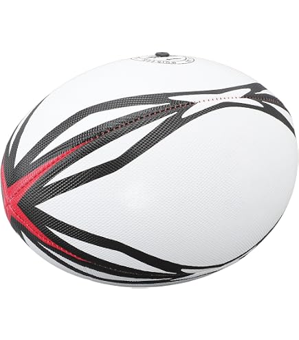 Gilbert Ballon De Rugby Père Noël Taille 5 - Cadeau Idéal Fêtes De Fin D'Année