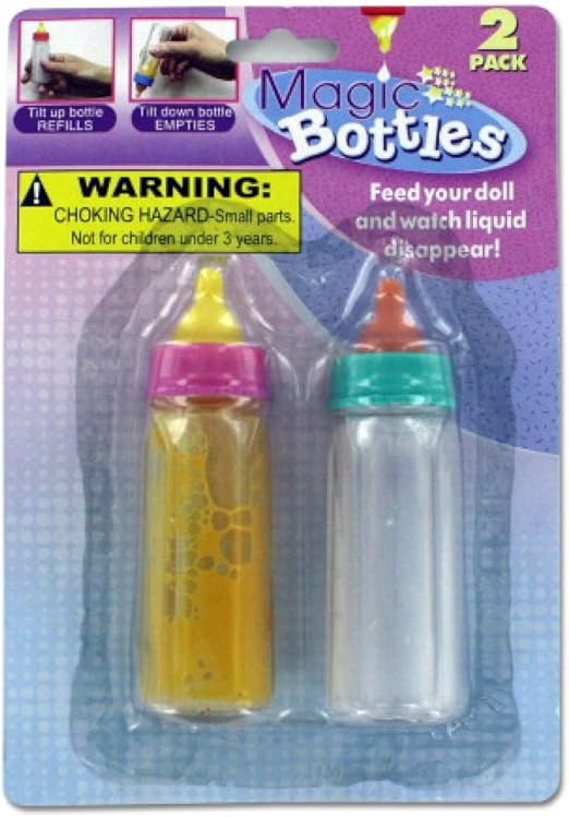 muñecas en botellas de vidrio