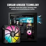 Corsair iCUE SP120 RGB Elite PWM 120mm Fan Eight RGB LEDs AirGuide Technology view 3