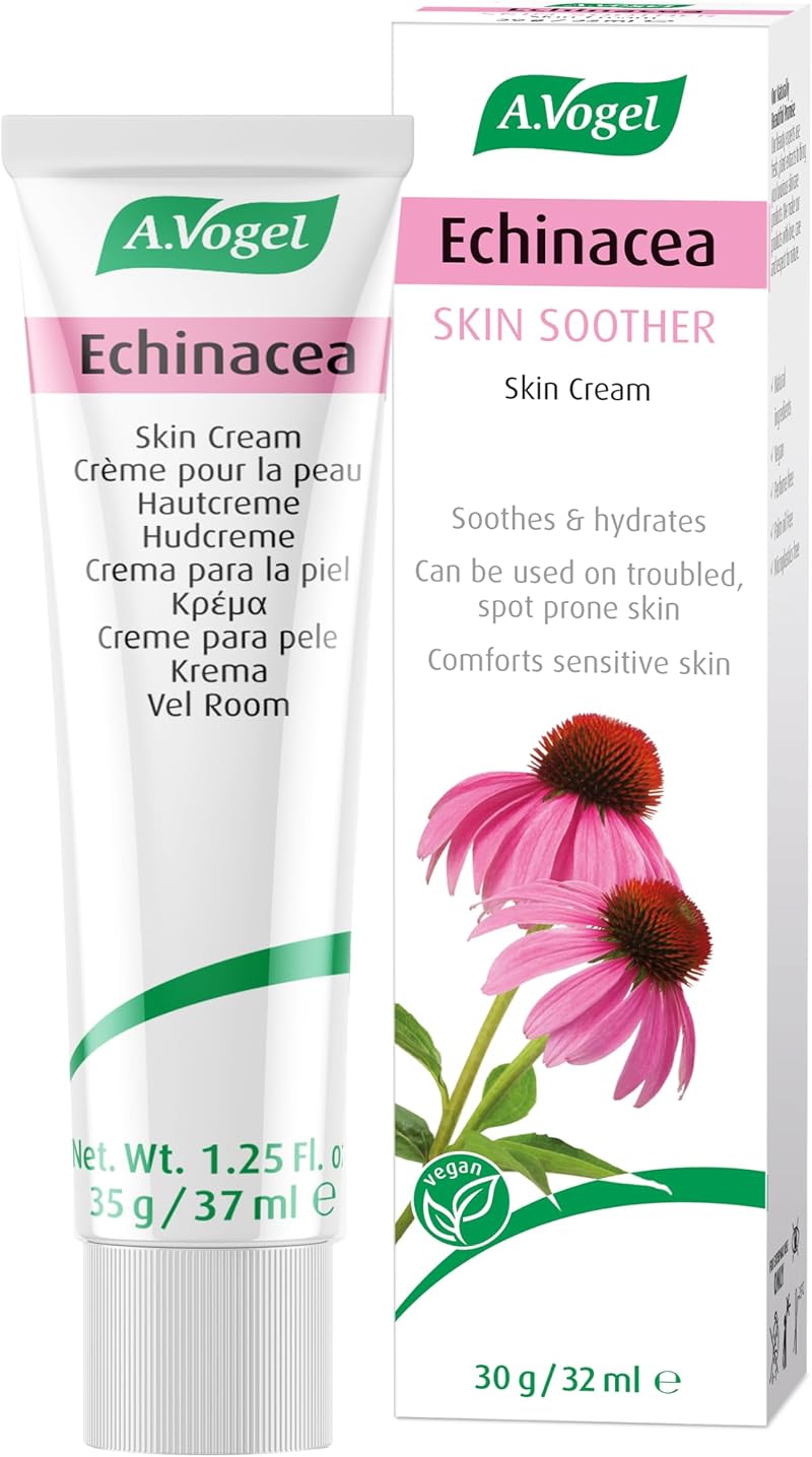 A.Vogel Echinacea Cream Daily Face Moisturiser Sensitive Troubled Spot Prone