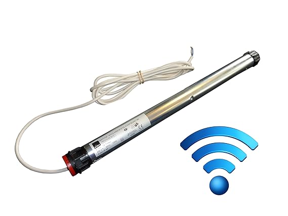 Simu Rolladenmotor Rohrmotor Funk T3.5 Hz02 13/8 13Nm SW40 36KG für Rollladen Jalousie und Rolltor