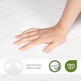 Vesgantti Folding Mattress Single 10cm Gel Memory Foam Tri-fold Travel Camp view 4