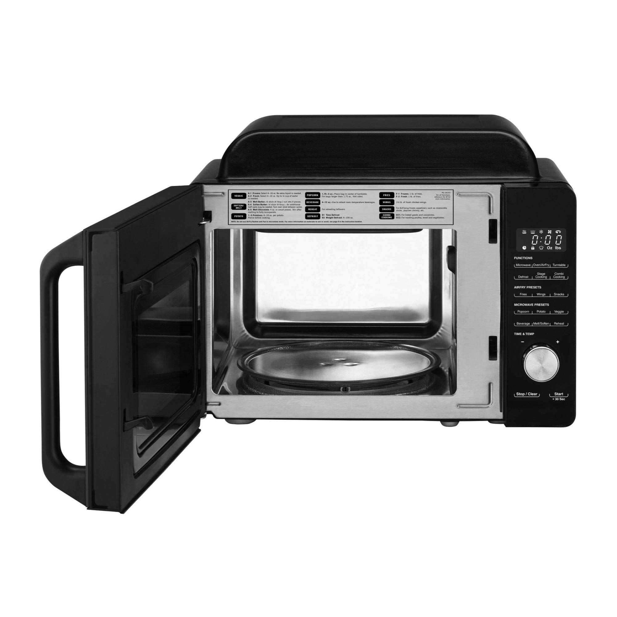 Cuisinart, Black AMW-60 3-in-1 Microwave AirFryer Oven