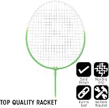 Toyrific Baseline Badminton Racket Set Four Rackets Net Poles Carry Bag view 5