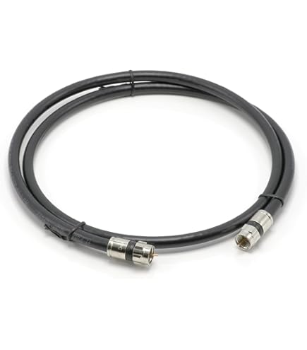 Cavo Antenna Satellitare Cavo Coassiale RG6 Omologato DIRECTV, 200 Piedi, 75 Ohm, 3GHz, Per Impianti TV E Satellitari Xbox Rgh