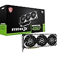 MSI GeForce RTX 4060 Ti Ventus 3X 16G OC Graphics Card -NVIDIA RTX 4060 Ti, 16GB GDDR6 Memory, 18Gbps, PCIe 4.0, DLSS3