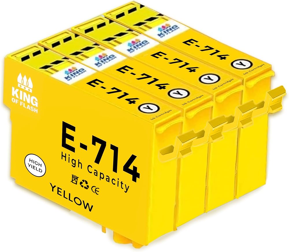 KING OF FLASH T0715 Ink Cartridges for Epson SX218 SX415 SX515W SX200 SX100 S21