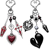 WEWAYSMILE 2 Pcs Cute Keychains for Women Purse Charms Aesthetic Keychains Bag Charms for Handbags Backpacks Decorations