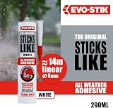 EVO-STIK Sticks Like Adhesive White 290ml All Weather Extreme Temperature view 2