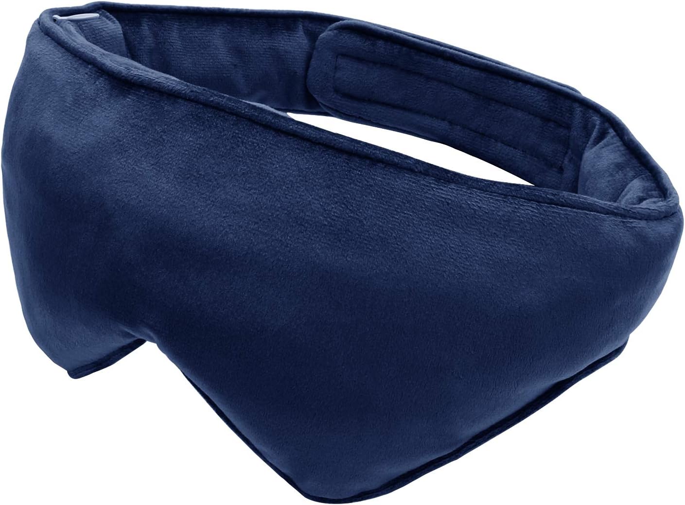 CHHKON Weighted Eye Mask, Sleep Mask for Women Man with Adjustable Strap (Navy): Health & Personal Care