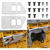 for LS Swap Motor Mounts Adapter Plates - LS Conversion Adjustable Universal Swap Bracket Small Block Kit for LS Engine, LS1 LS3 LS2 LQ4 LQ9 LS6 L92 L99 L33 LR4 Billet Aluminum